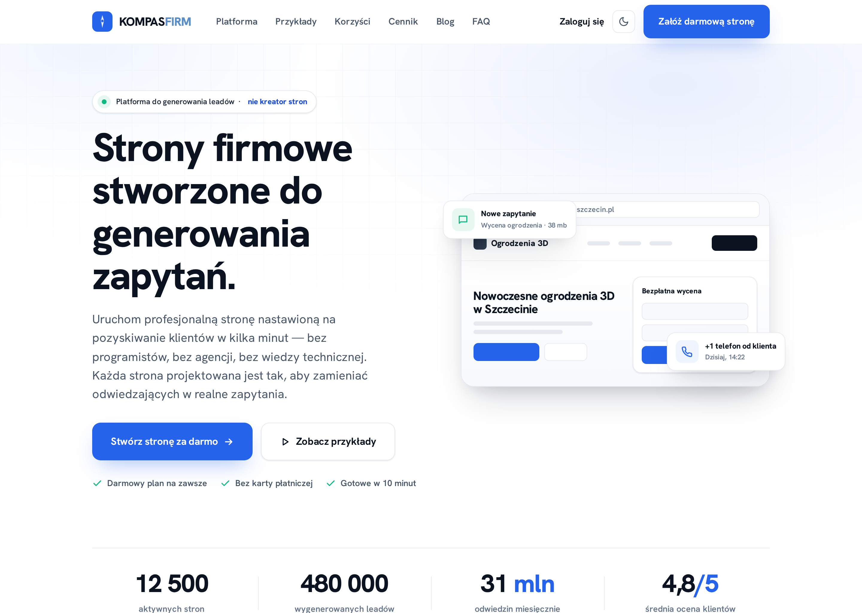 Jak wygenerować darmową wizytówkę — krok po kroku